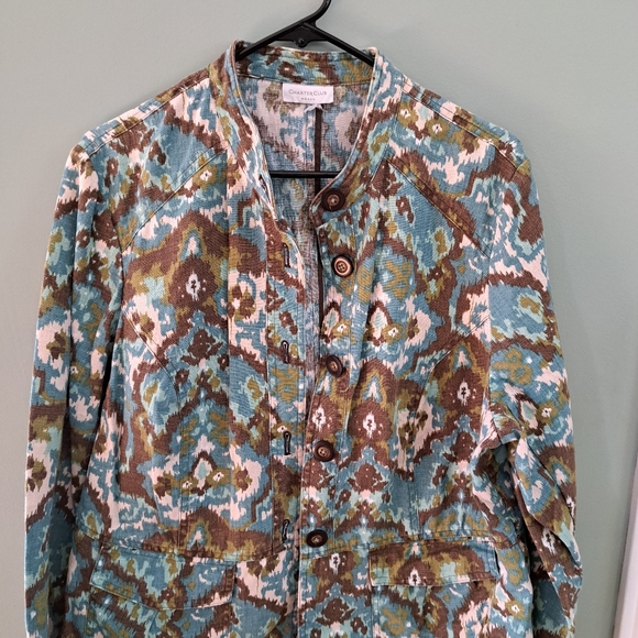 Signature Jacket. Linen Jacket. Great Over Linen Outfit Or With White Jeans.. - Picture 5 of 8